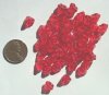 50 7mm Flower Bell Red